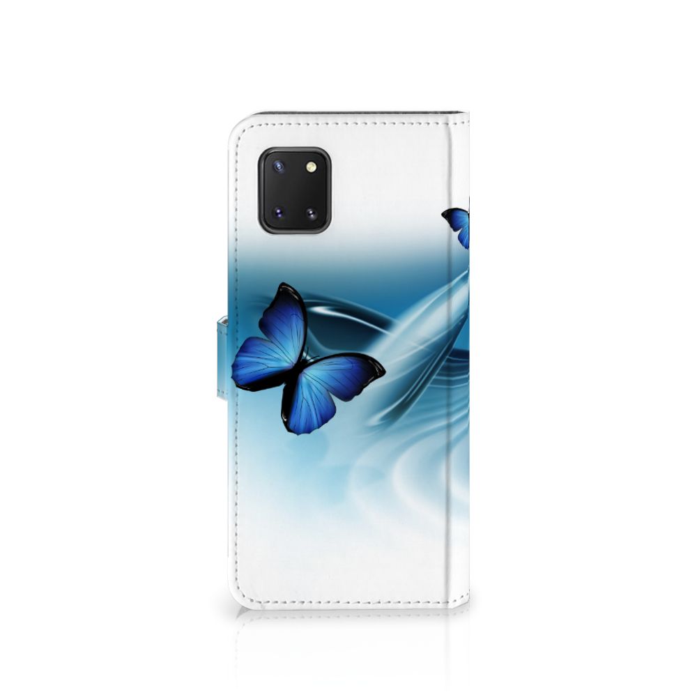 Samsung Note 10 Lite Telefoonhoesje met Pasjes Vlinders