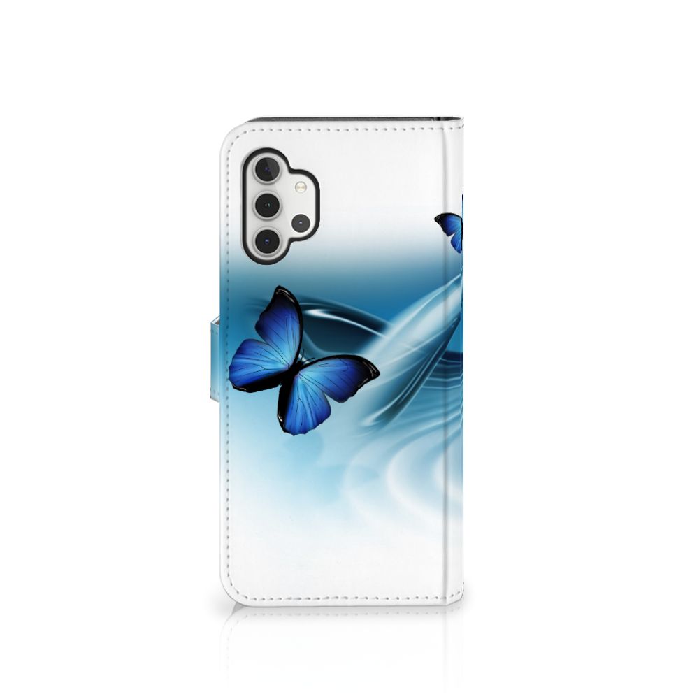 Samsung Galaxy A32 5G Telefoonhoesje met Pasjes Vlinders