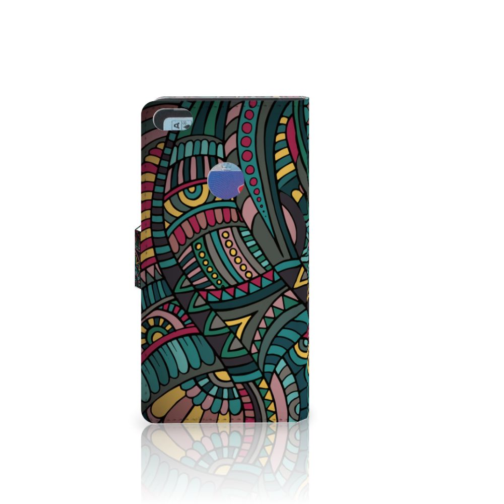 Huawei P8 Lite 2017 Telefoon Hoesje Aztec