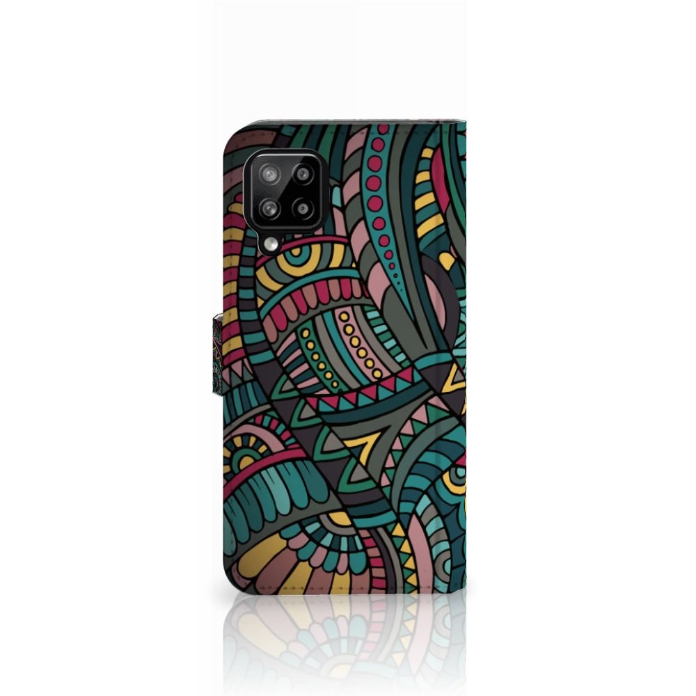 Samsung Galaxy A22 4G | M22 Telefoon Hoesje Aztec