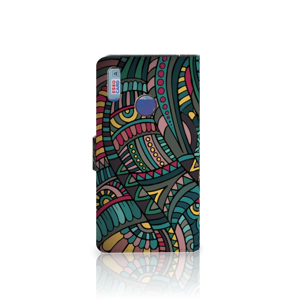 Huawei Y7 (2019) Telefoon Hoesje Aztec