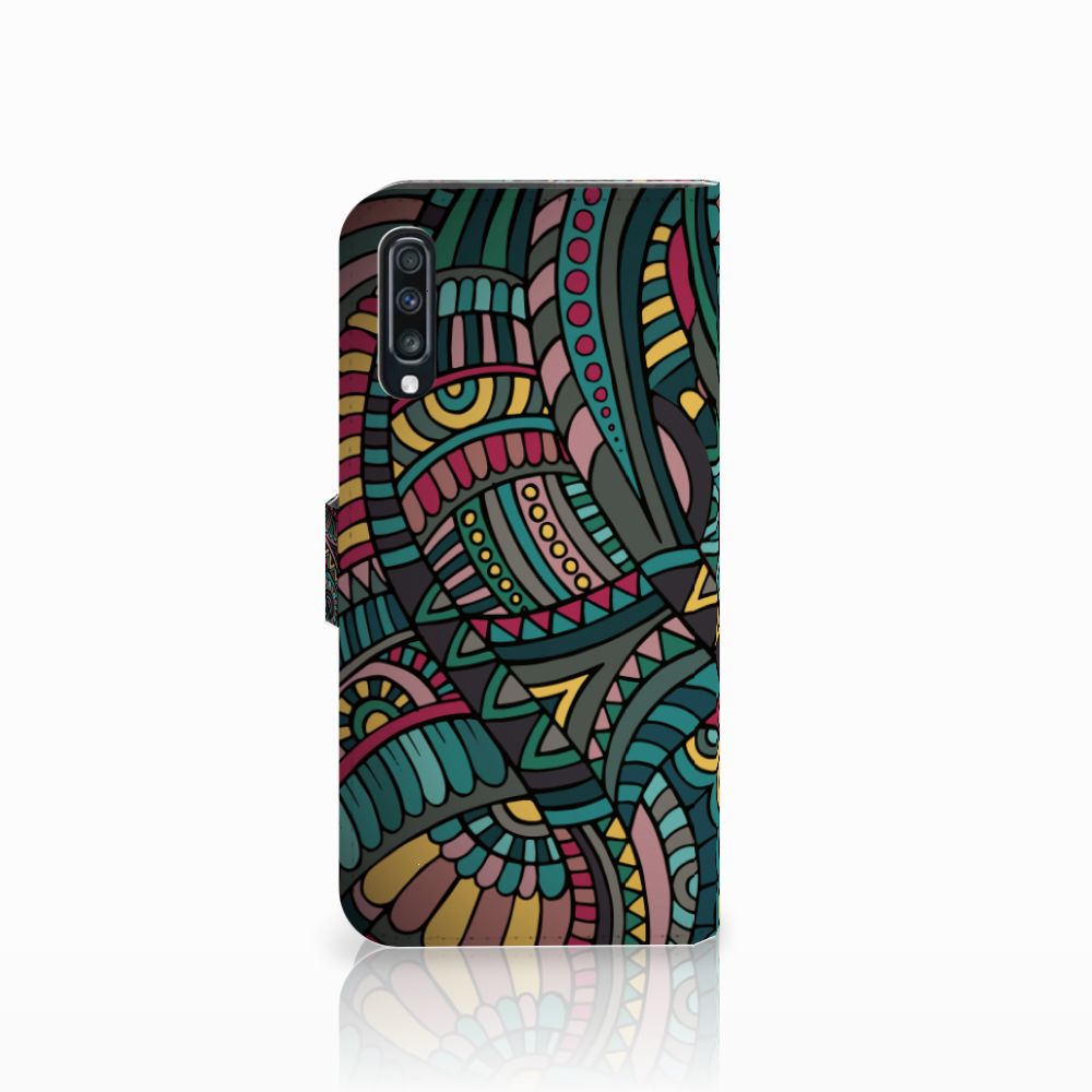 Samsung Galaxy A70 Telefoon Hoesje Aztec