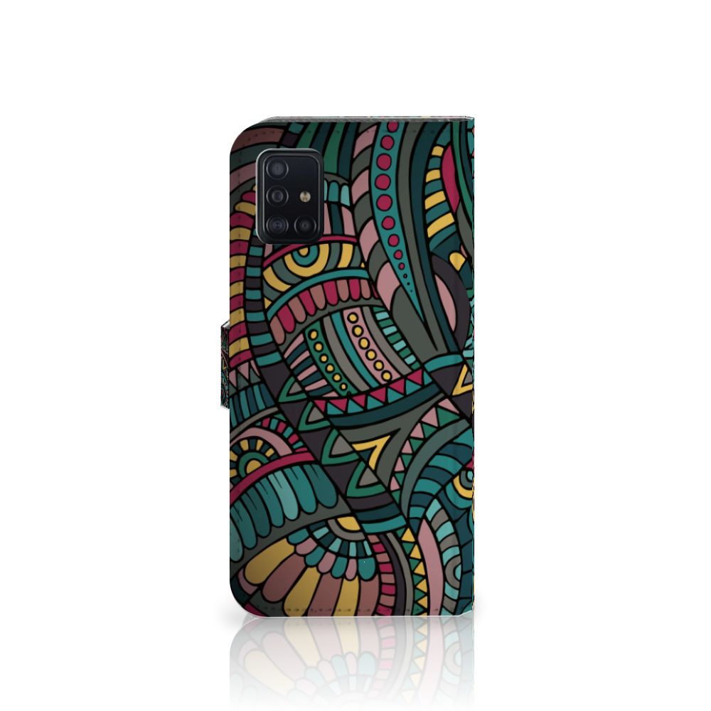 Samsung Galaxy A51 Telefoon Hoesje Aztec