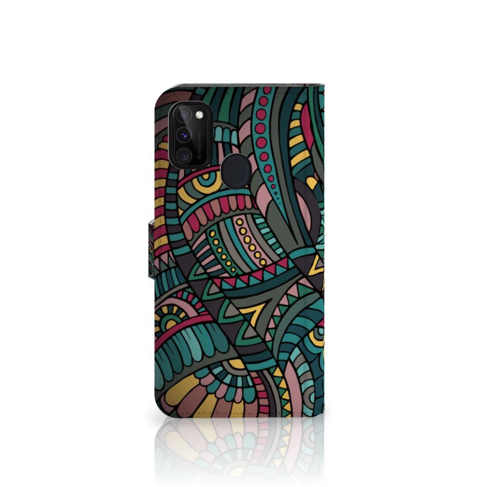 Samsung Galaxy M21 | M30s Telefoon Hoesje Aztec