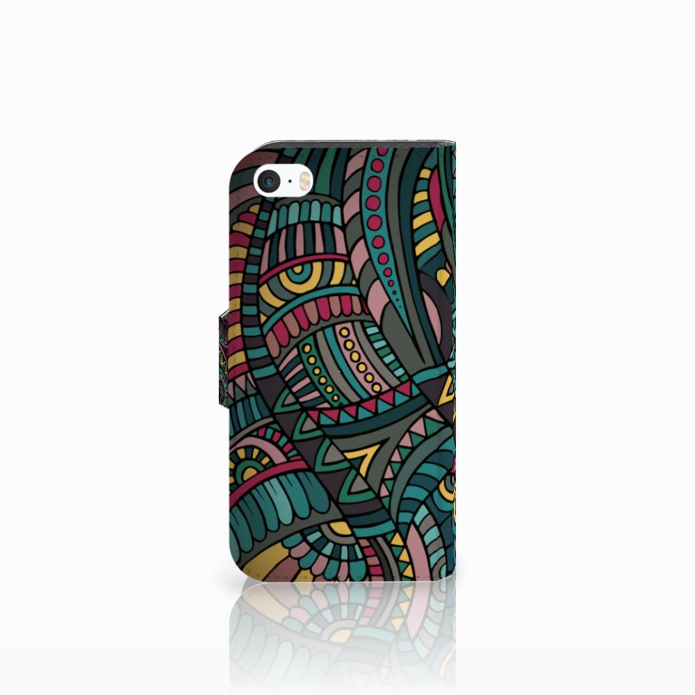 Apple iPhone 5 | 5s | SE Telefoon Hoesje Aztec