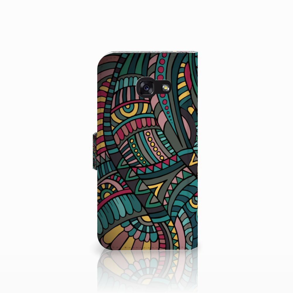 Samsung Galaxy A5 2017 Telefoon Hoesje Aztec