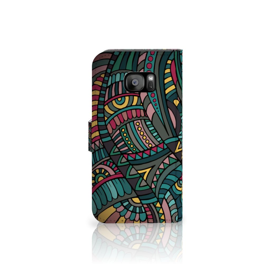 Samsung Galaxy S7 Edge Telefoon Hoesje Aztec