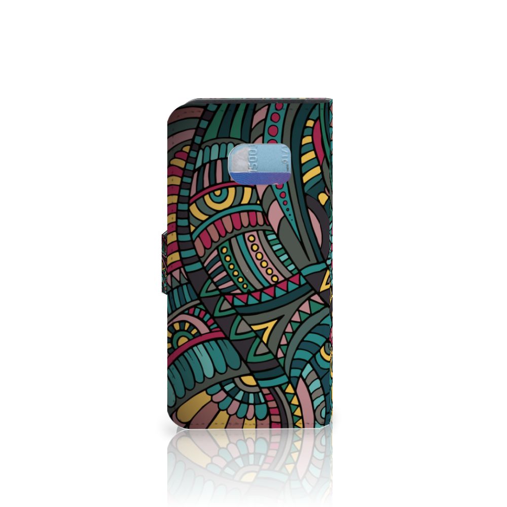Samsung Galaxy S6 Edge Telefoon Hoesje Aztec
