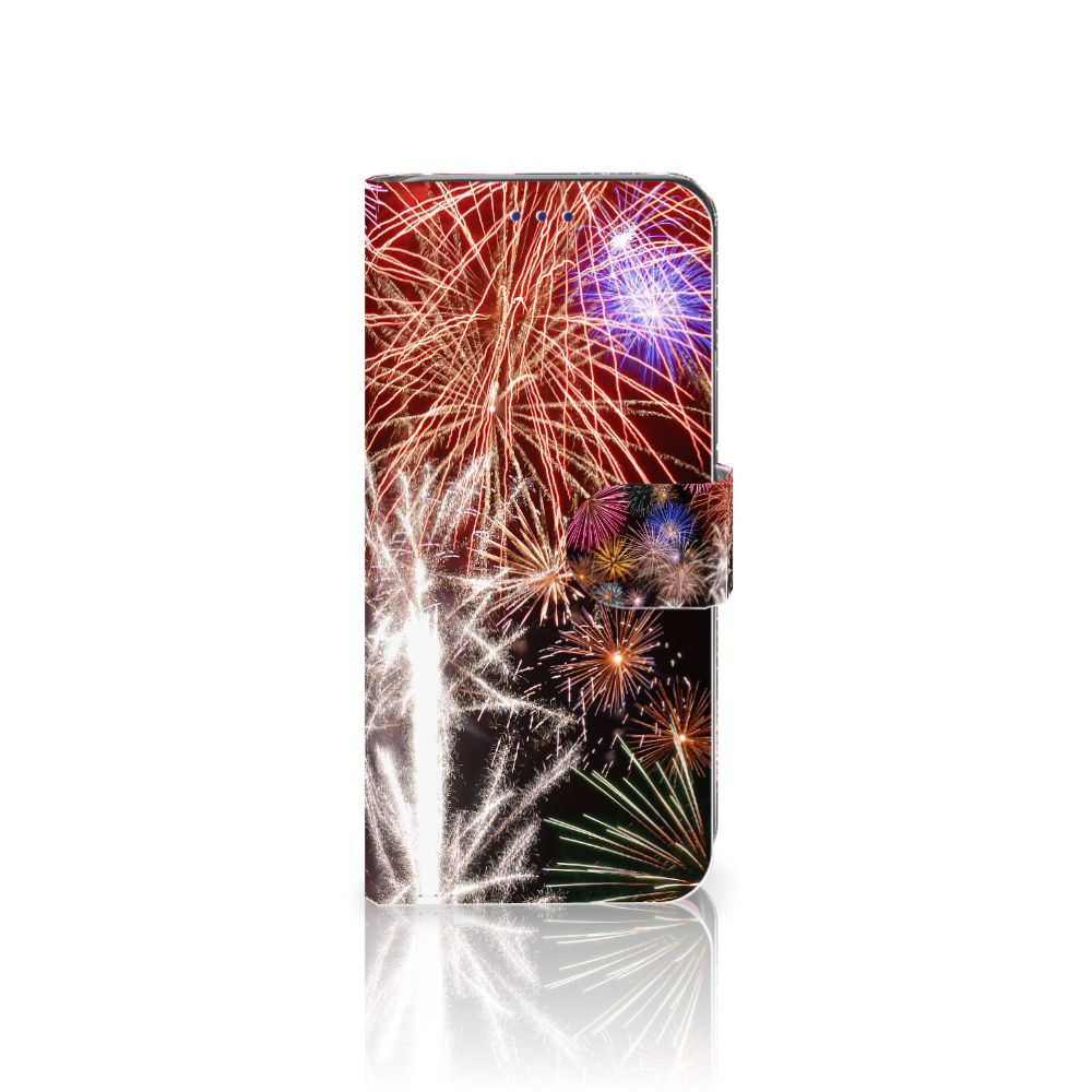 Samsung Galaxy S10 Wallet Case met Pasjes Vuurwerk