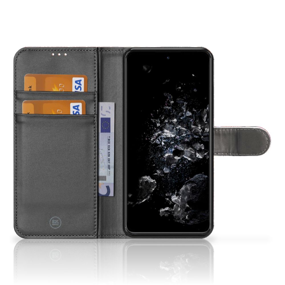 OnePlus 10T Wallet Case met Pasjes Vuurwerk
