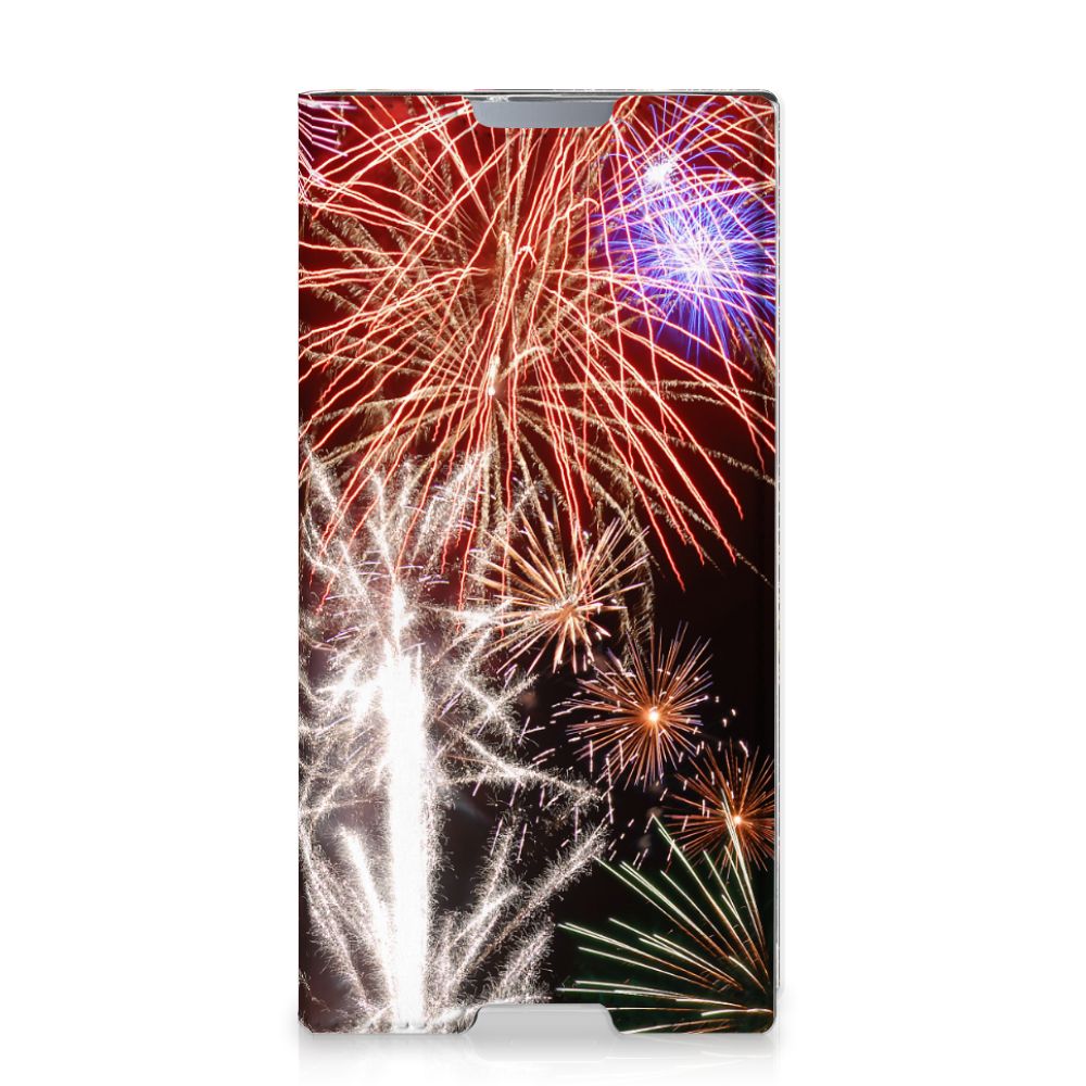 Sony Xperia L1 Hippe Standcase Vuurwerk