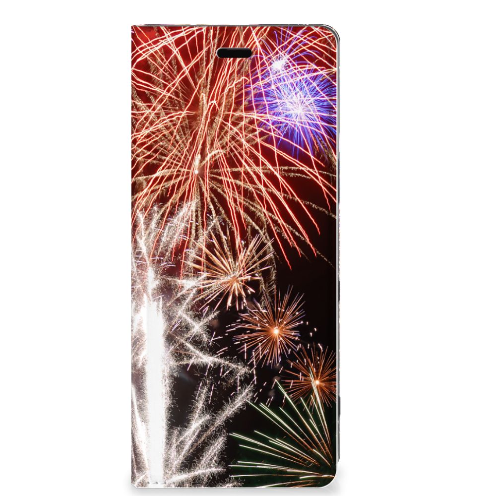 Sony Xperia 5 Hippe Standcase Vuurwerk