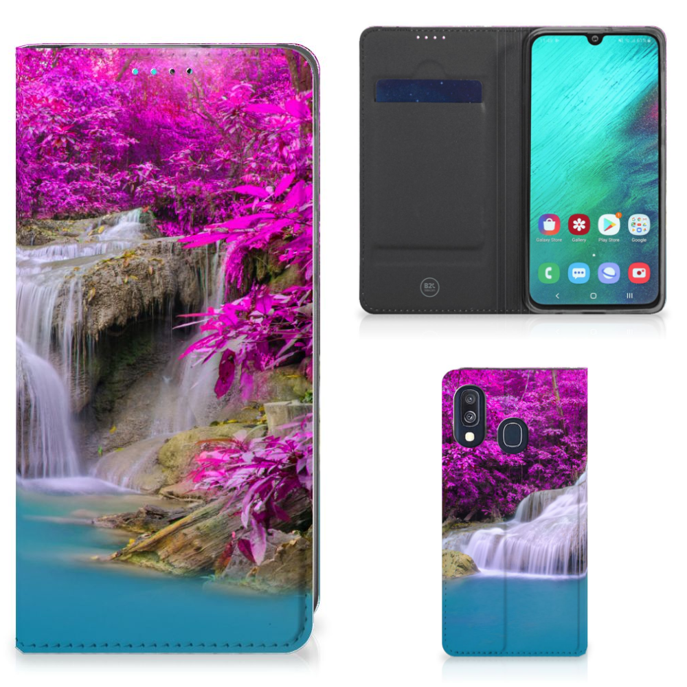 Samsung Galaxy A40 Book Cover Waterval