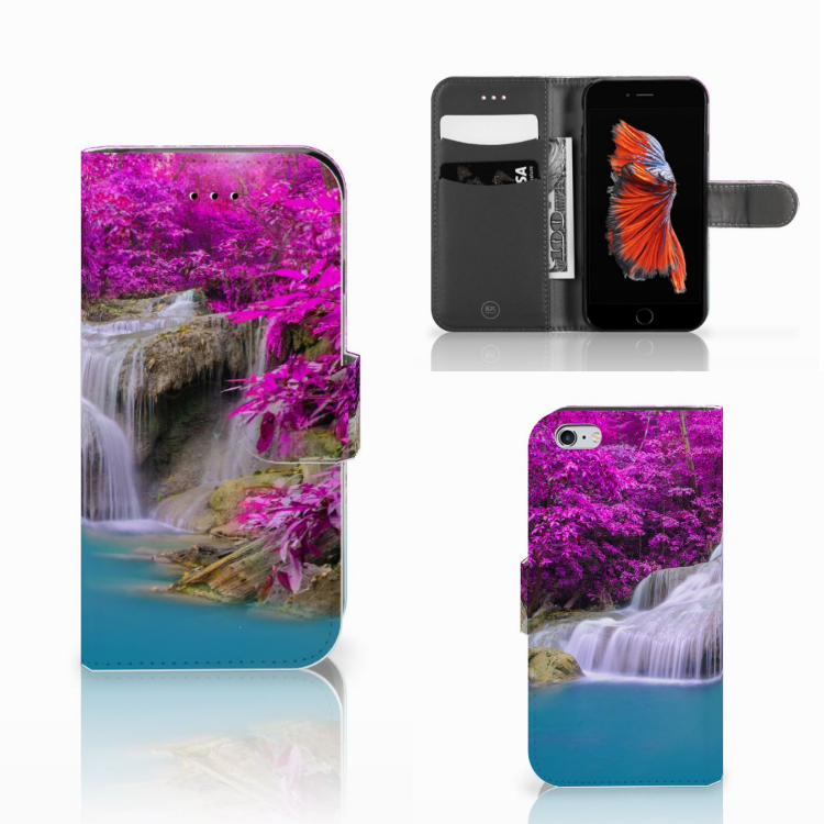 iPhone 6 Bookstyle Hoesje Waterval