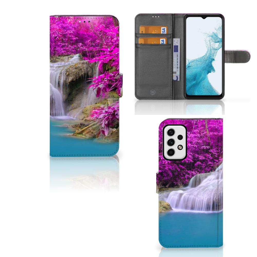 Samsung Galaxy A23 Flip Cover Waterval