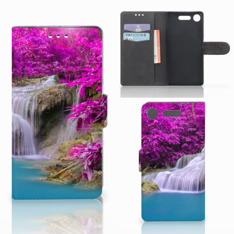 Sony Xperia XZ1 Flip Cover Waterval