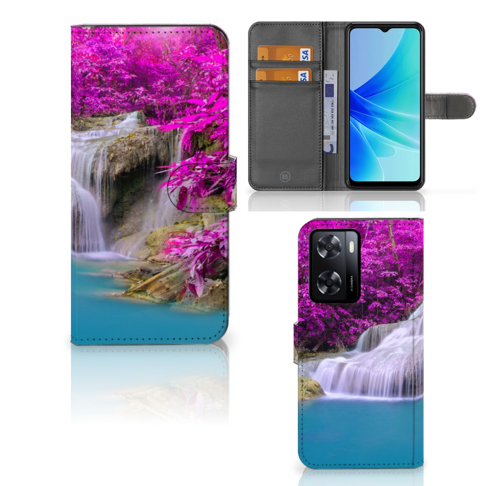 PPO A57 | A57s | A77 4G Flip Cover Waterval