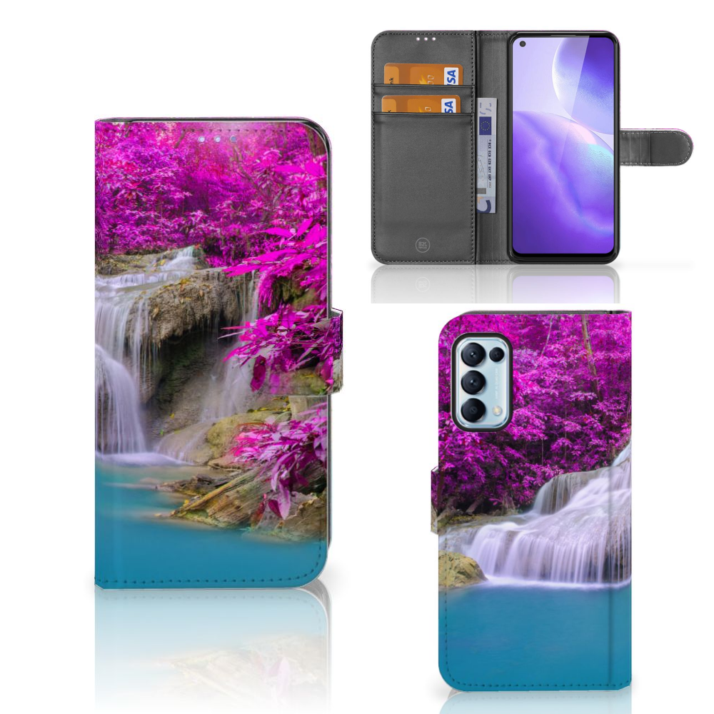 OPPO Find X3 Lite Flip Cover Waterval