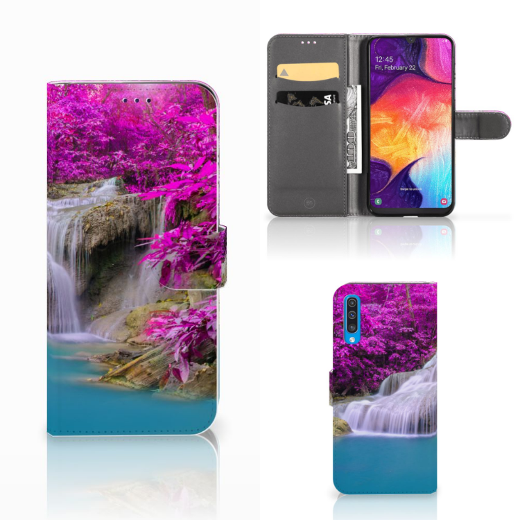 Samsung Galaxy A50 Flip Cover Waterval