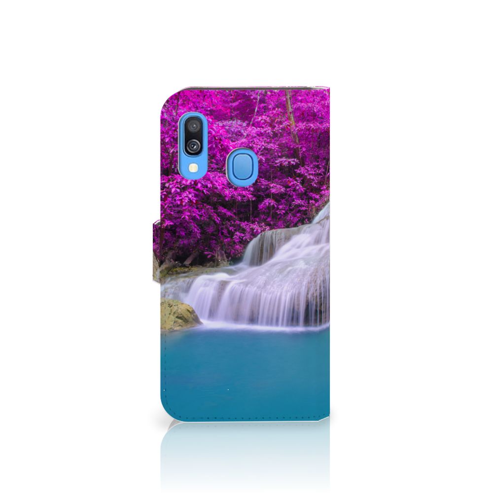 Samsung Galaxy A40 Flip Cover Waterval
