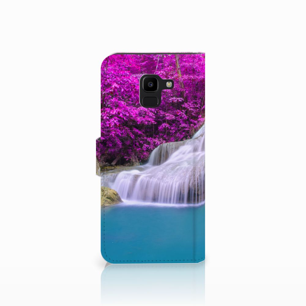 Samsung Galaxy J6 2018 Flip Cover Waterval