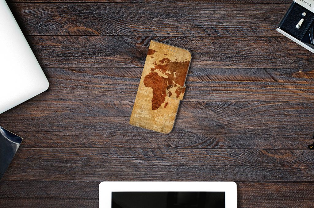 OnePlus Nord Flip Cover Wereldkaart