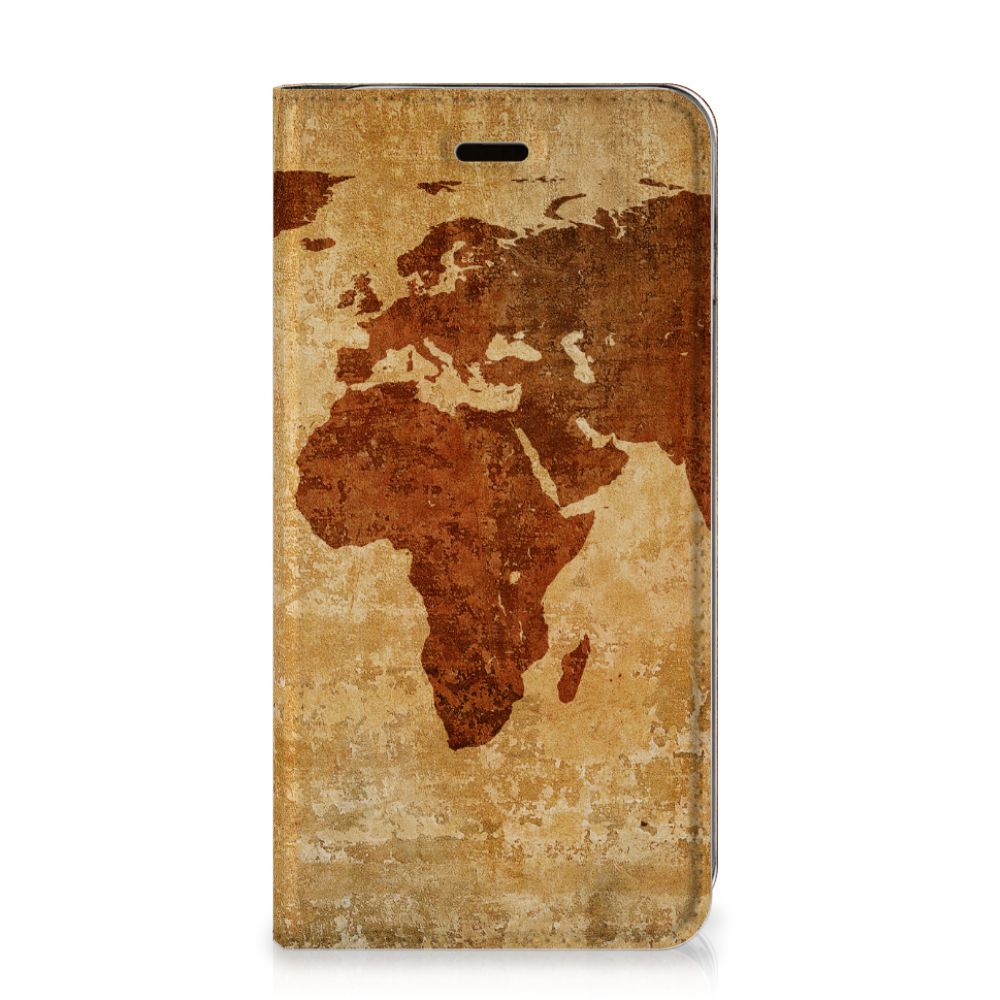 Apple iPhone 7 Plus | 8 Plus Book Cover Wereldkaart