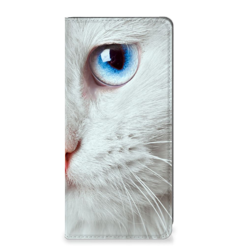 Xiaomi 12T | 12T Pro Hoesje maken Witte Kat