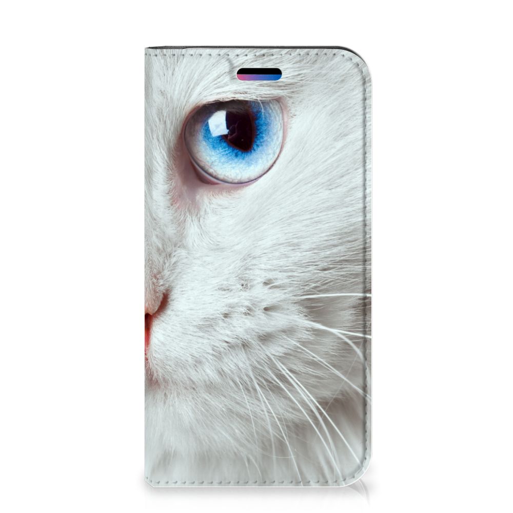 Apple iPhone X | Xs Hoesje maken Witte Kat