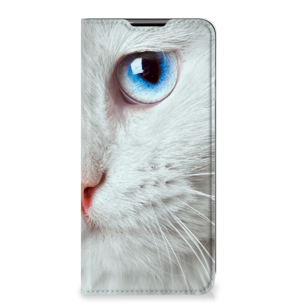 Samsung Galaxy A32 5G Hoesje maken Witte Kat