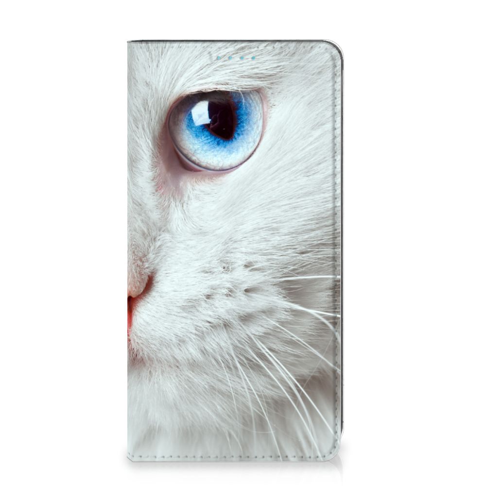 Samsung Galaxy A53 Hoesje maken Witte Kat