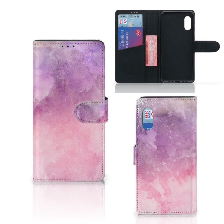 Hoesje Samsung Xcover Pro Pink Purple Paint