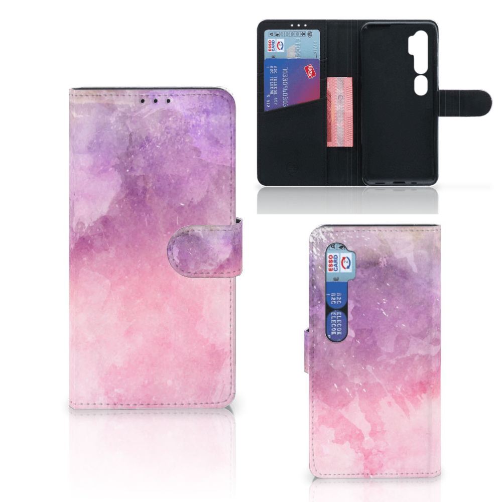 Hoesje Xiaomi Mi Note 10 Pro Pink Purple Paint