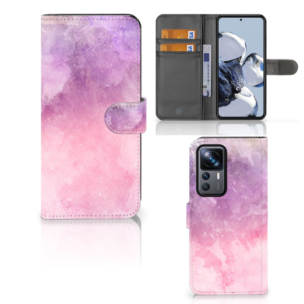 Hoesje Xiaomi 12T | 12T Pro Pink Purple Paint