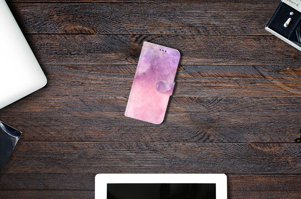 Hoesje Samsung Galaxy A5 2017 Pink Purple Paint