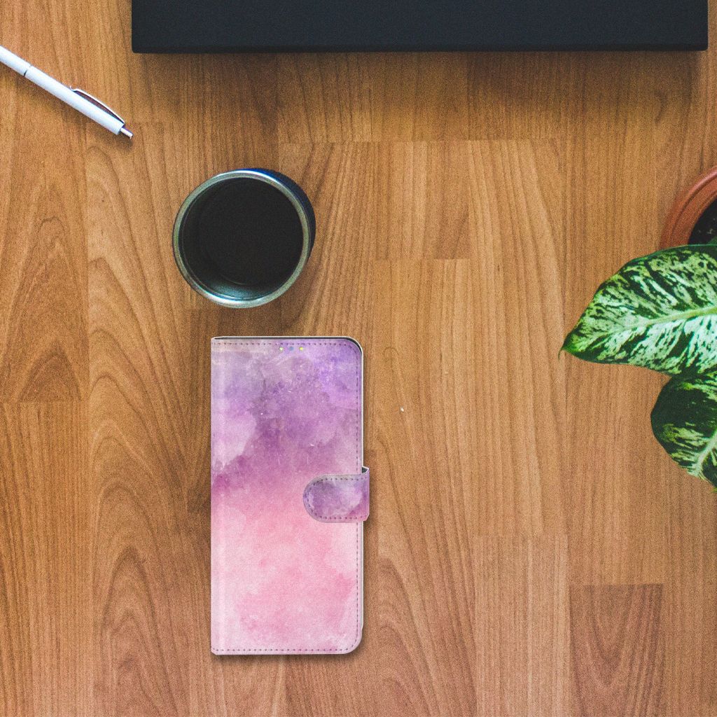 Hoesje Xiaomi Redmi Note 9 Pro | Note 9S Pink Purple Paint