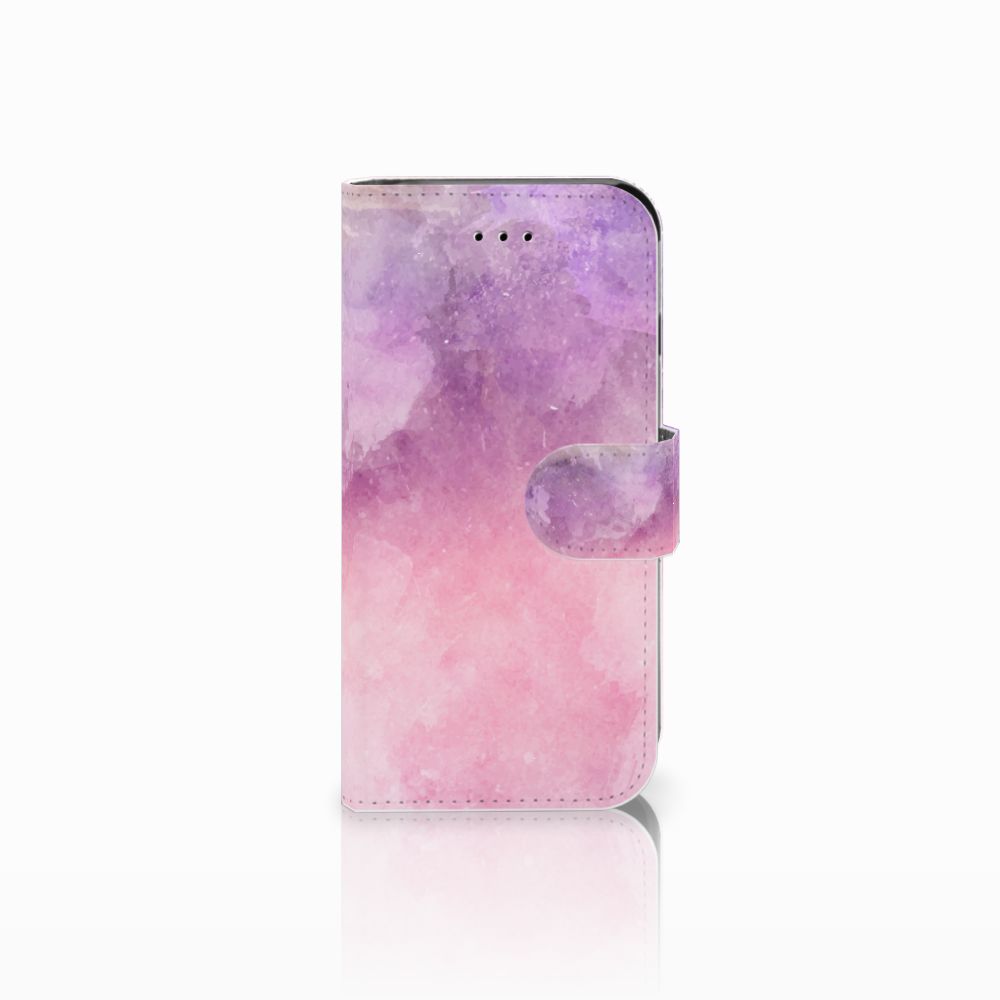 Hoesje Apple iPhone 6 | 6s Pink Purple Paint