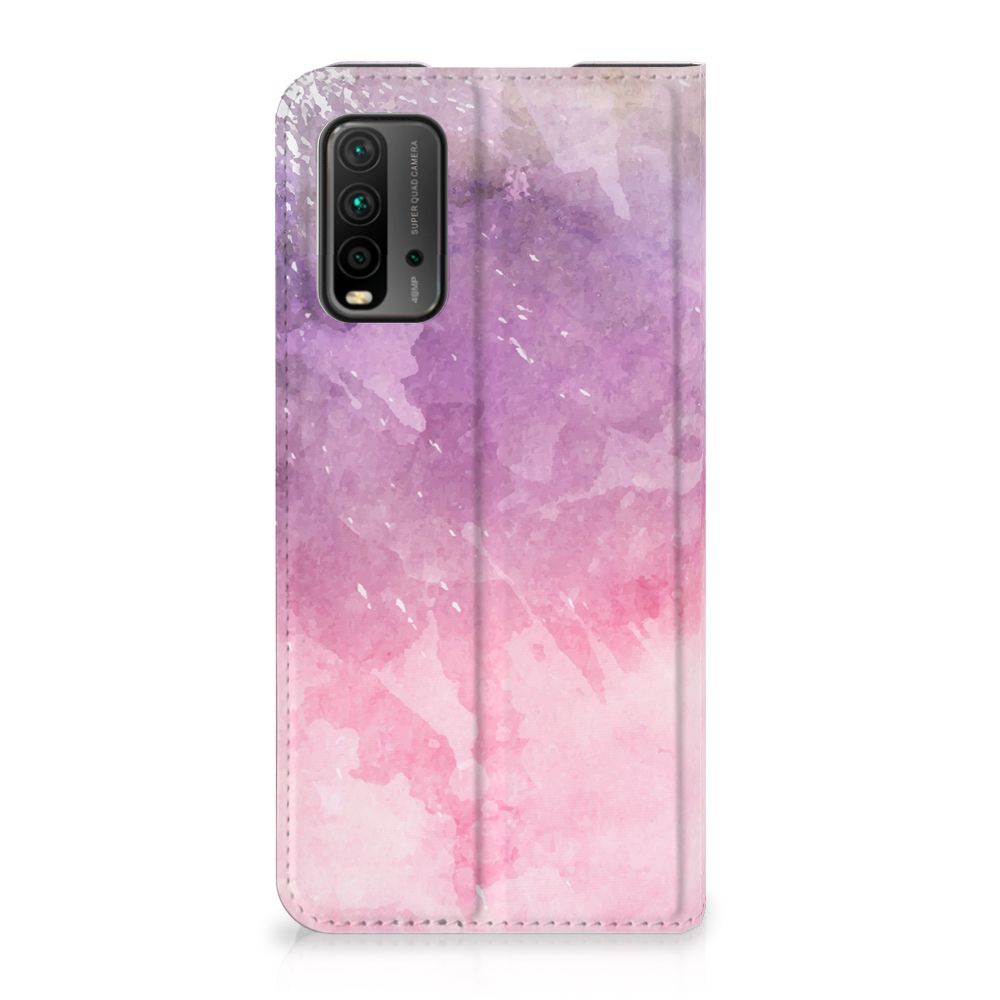 Bookcase Xiaomi Poco M3 | Redmi 9T Pink Purple Paint
