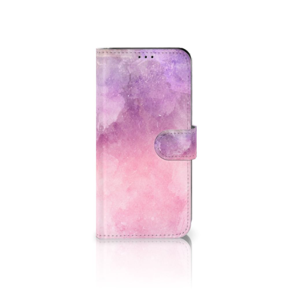 Hoesje Samsung Galaxy A7 (2018) Pink Purple Paint