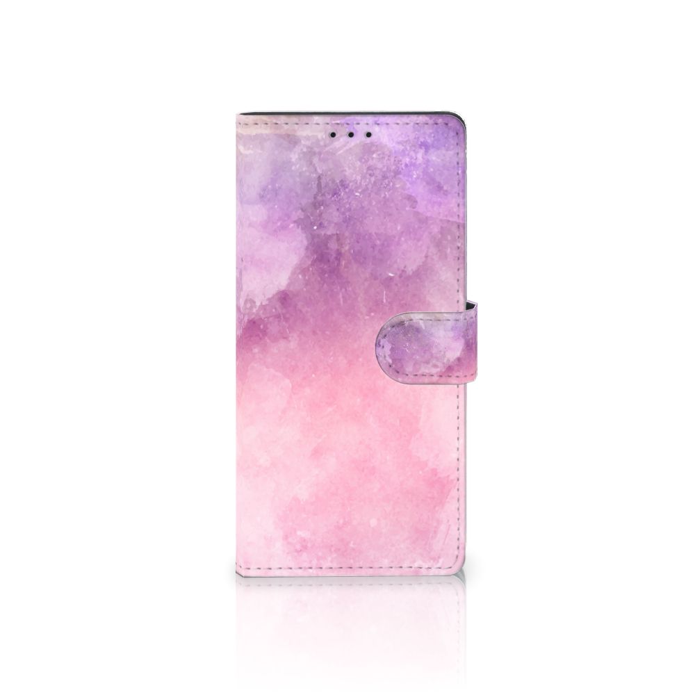 Hoesje Samsung Galaxy A02s | M02s Pink Purple Paint