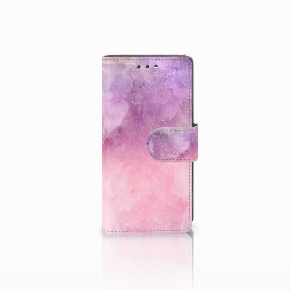Hoesje Sony Xperia X Compact Pink Purple Paint