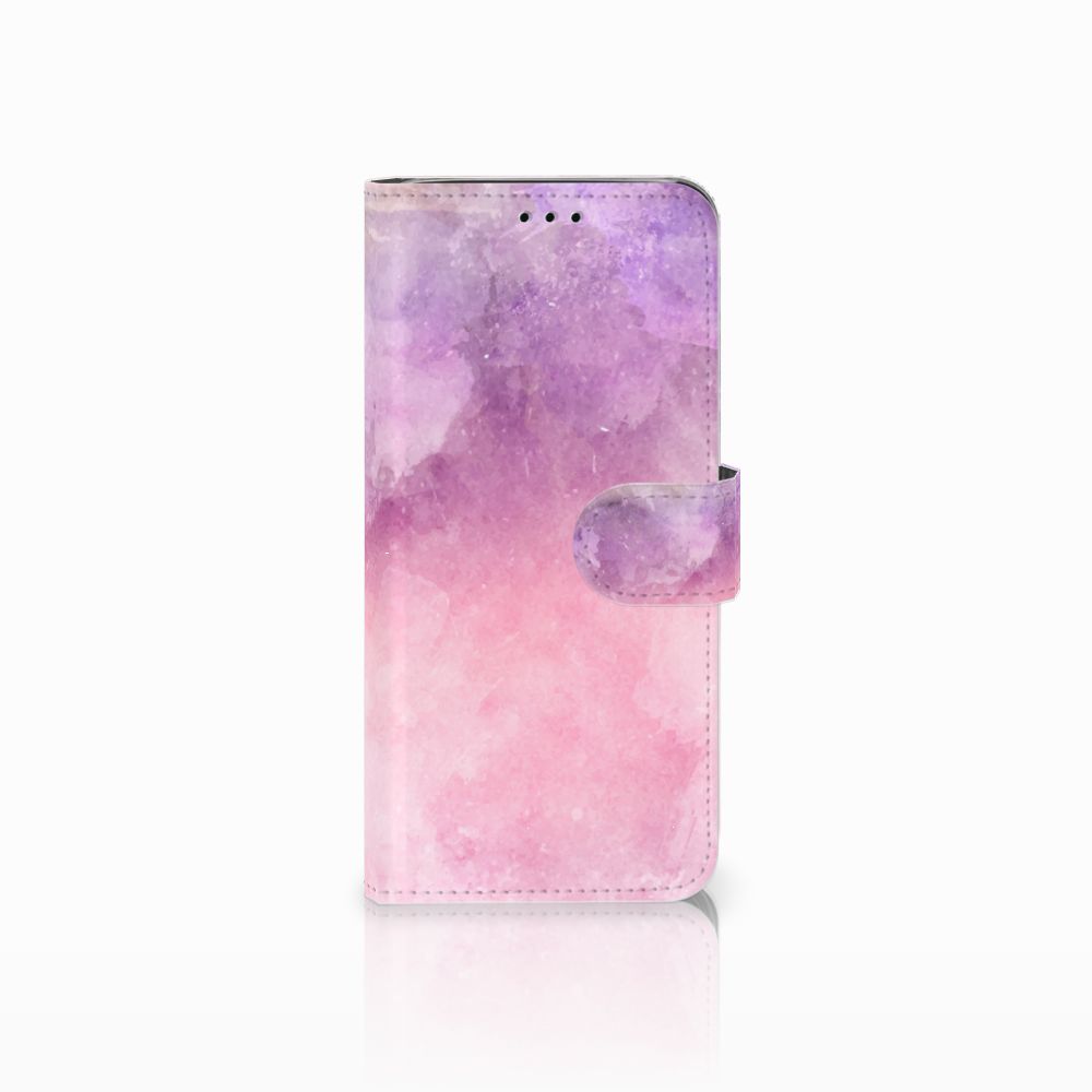 Hoesje Samsung Galaxy J6 2018 Pink Purple Paint