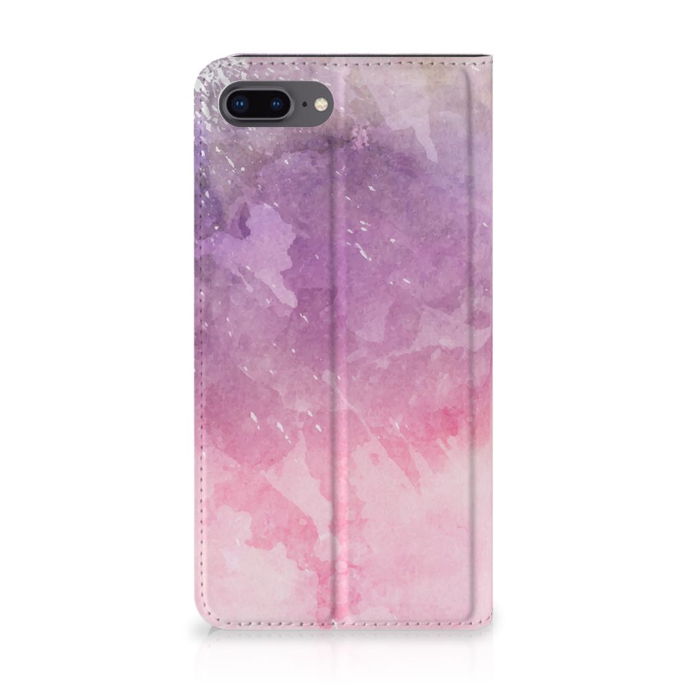 Bookcase Apple iPhone 7 Plus | 8 Plus Pink Purple Paint
