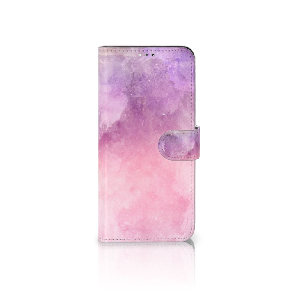 Hoesje Samsung Galaxy A12 Pink Purple Paint