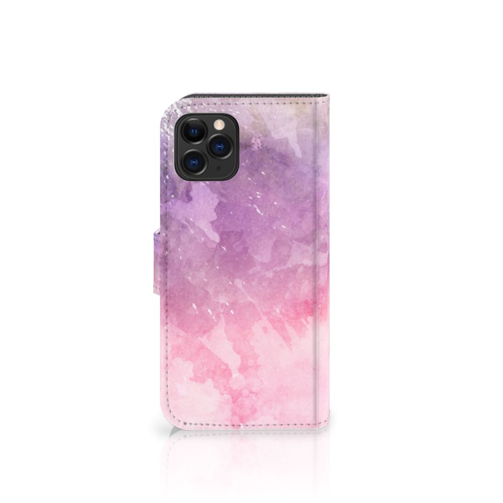 Hoesje Apple iPhone 11 Pro Pink Purple Paint
