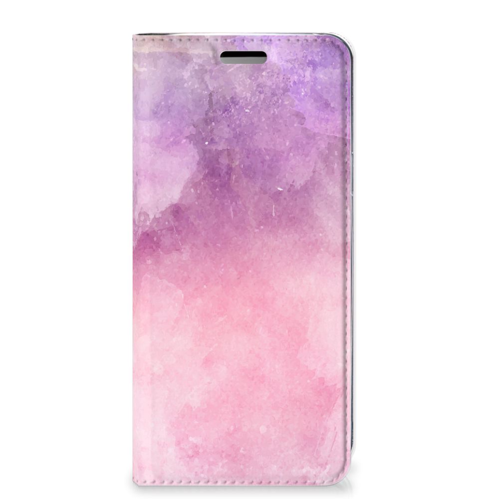 Bookcase Samsung Galaxy S9 Pink Purple Paint