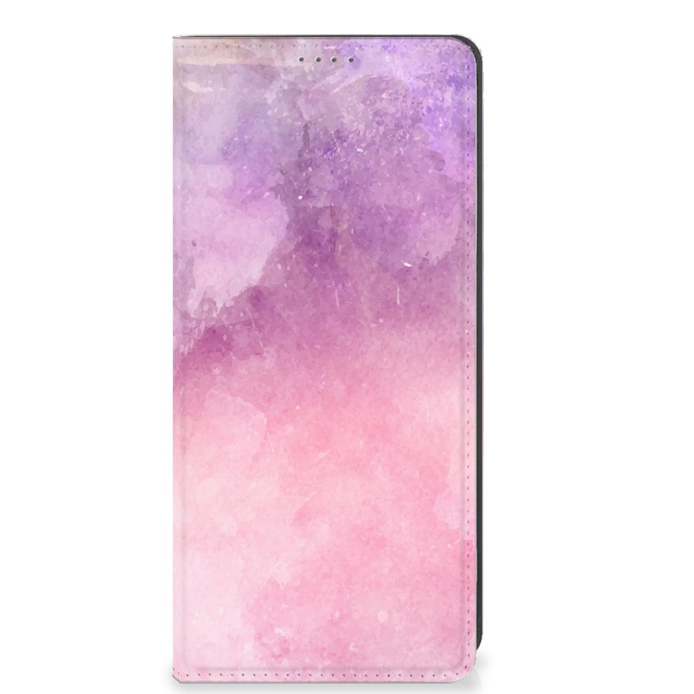 Bookcase OPPO A78 | A58 5G Pink Purple Paint