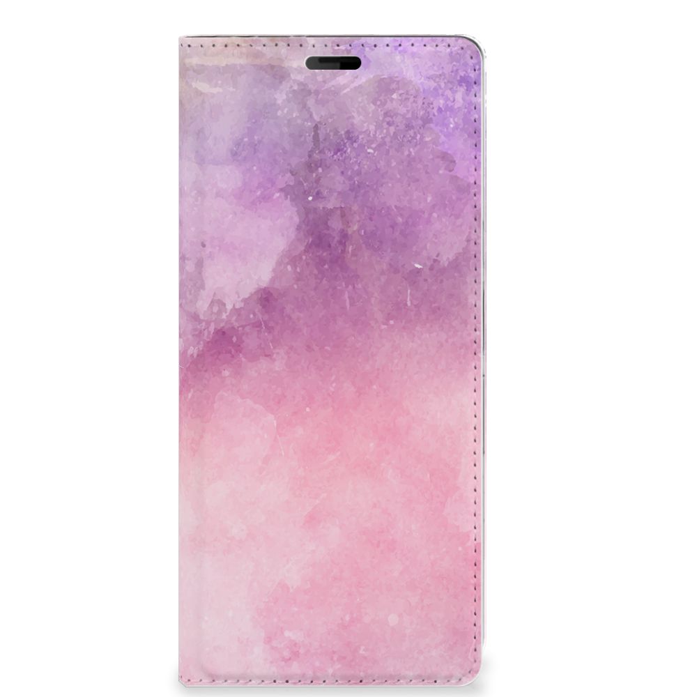 Bookcase Sony Xperia 10 Plus Pink Purple Paint