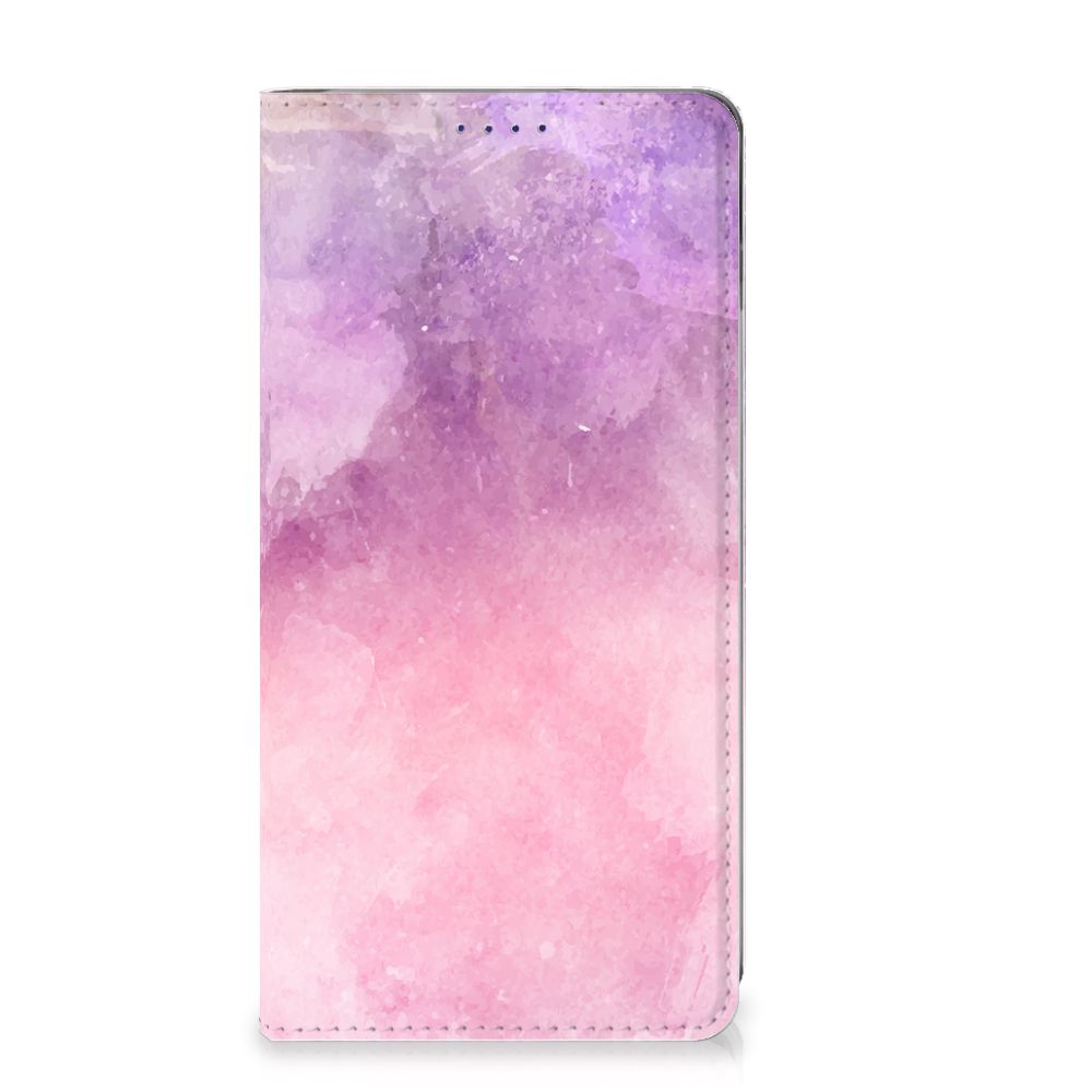 Bookcase Samsung Galaxy S10 Pink Purple Paint