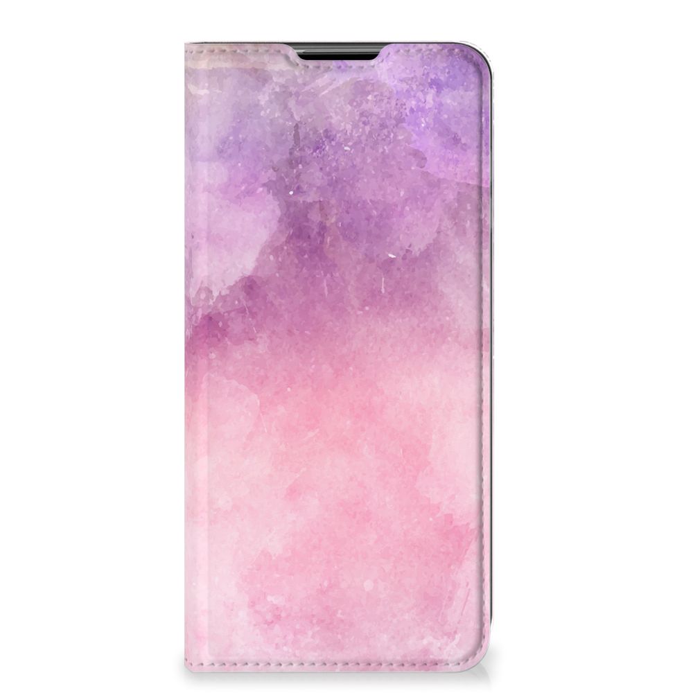 Bookcase Samsung Galaxy A32 5G Pink Purple Paint